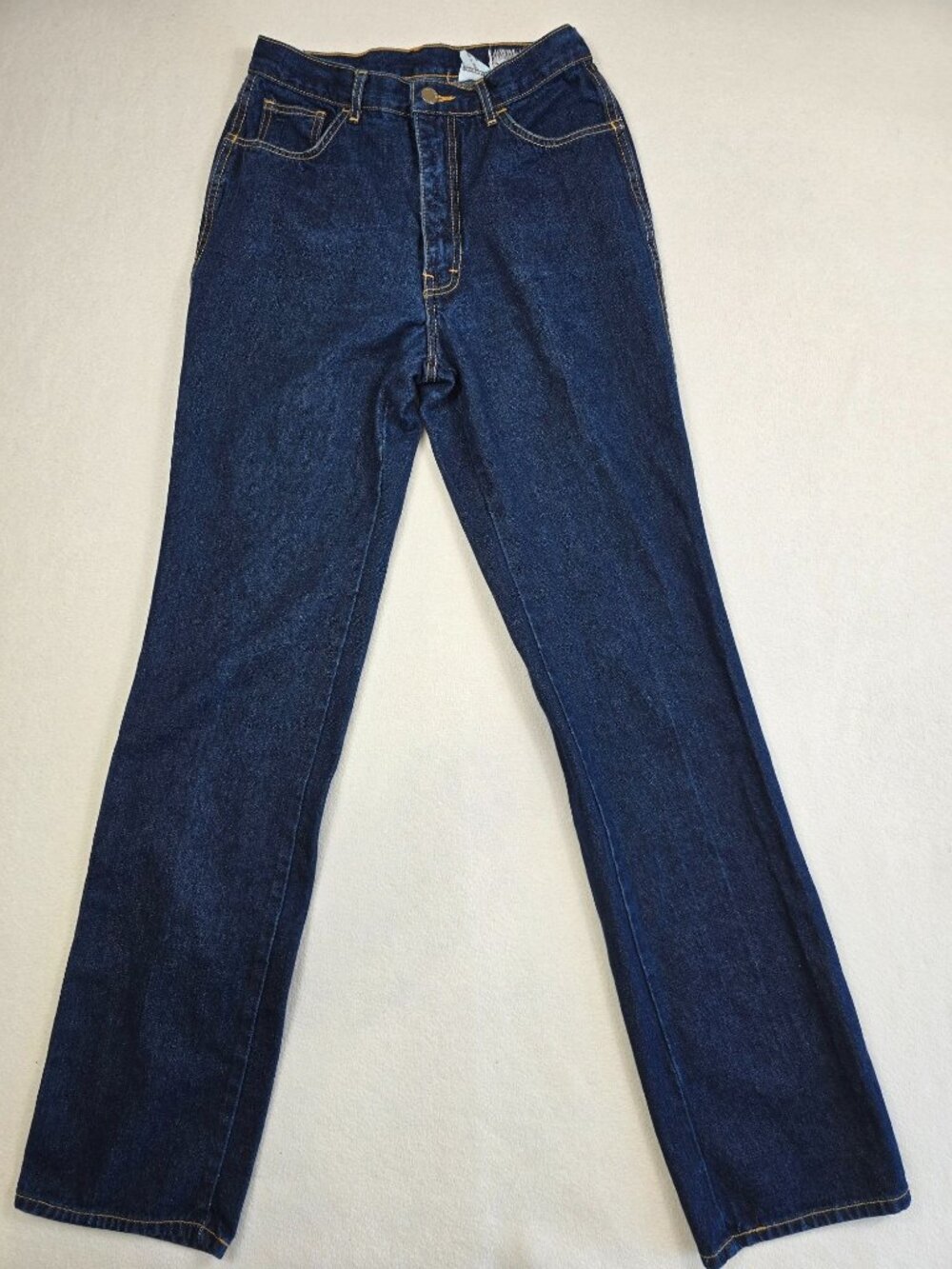 Vintage Brittania Womens Straight Leg Jeans Size 11 Dark Wash Denim